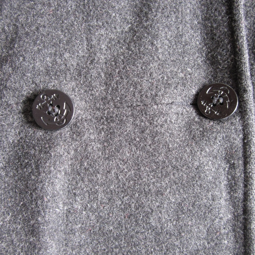 Jason Cole Charcoal Grey Wool Winter Coat sz M - Picture 4 of 8
